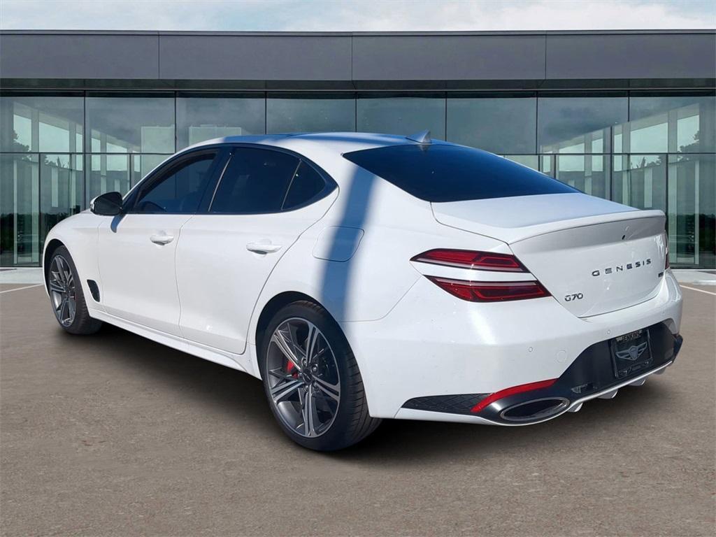 new 2025 Genesis G70 car, priced at $52,875