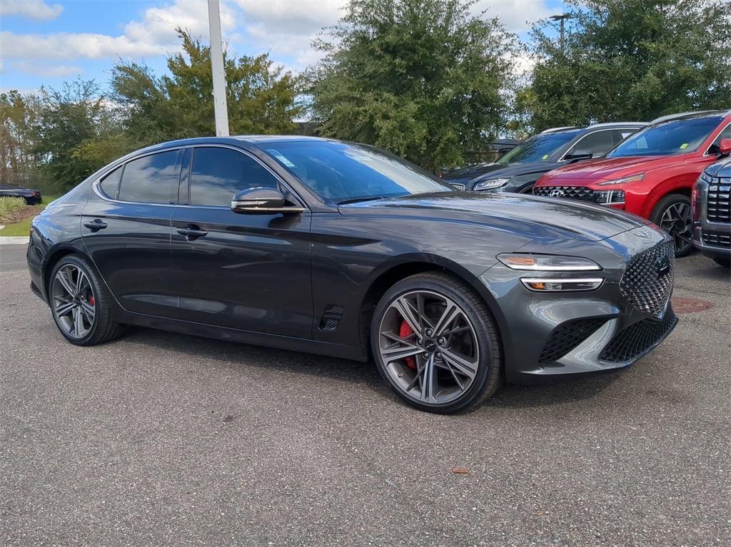 new 2025 Genesis G70 car, priced at $48,655