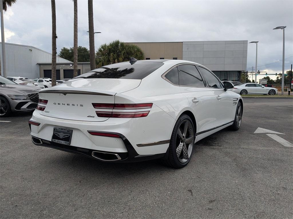 new 2025 Genesis G80 car, priced at $69,315