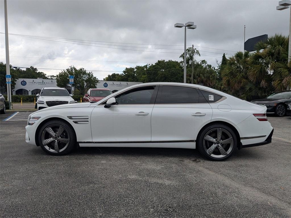 new 2025 Genesis G80 car, priced at $69,315
