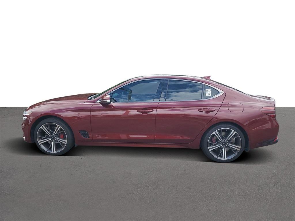 new 2025 Genesis G70 car, priced at $59,910
