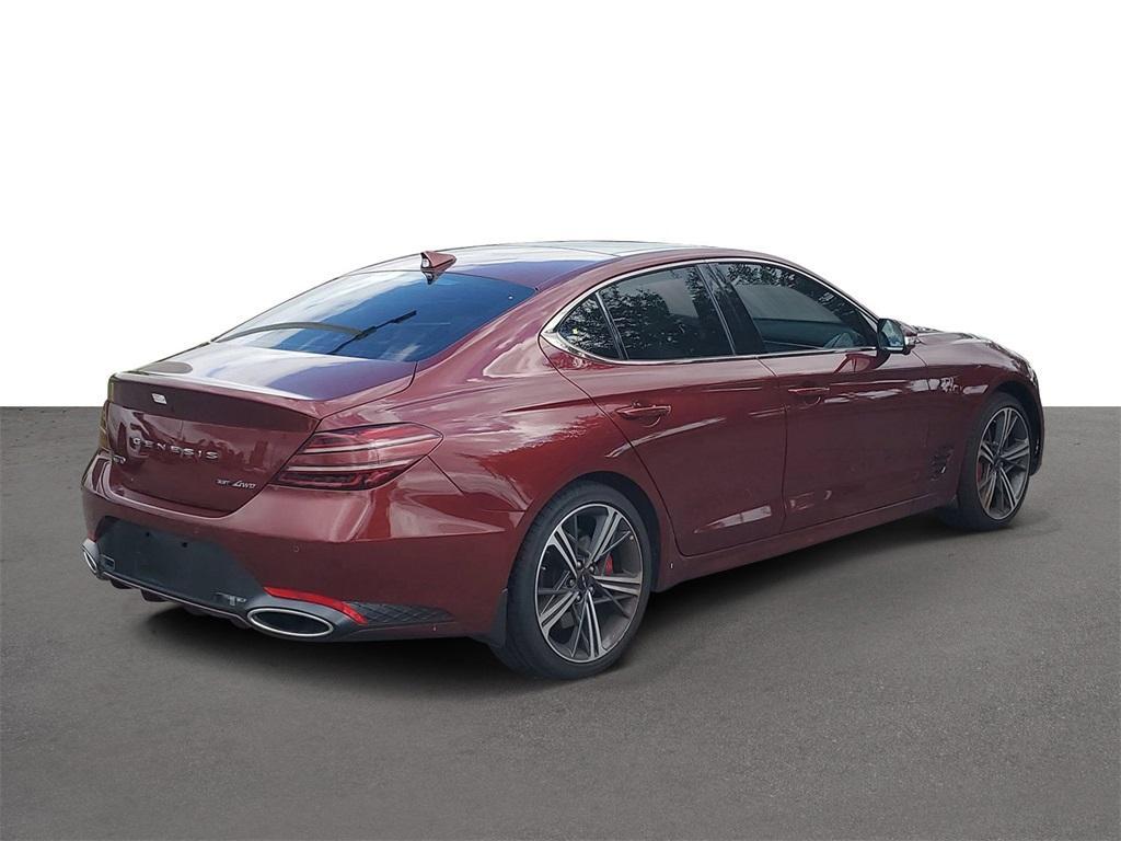 new 2025 Genesis G70 car, priced at $59,910