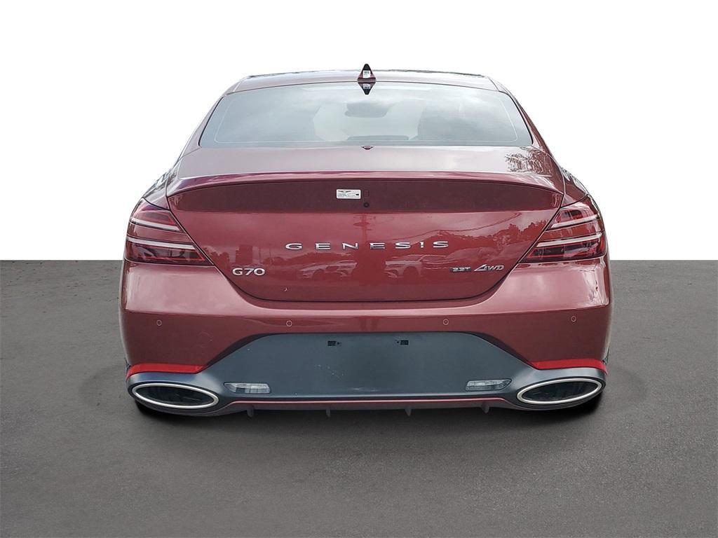 new 2025 Genesis G70 car, priced at $59,910