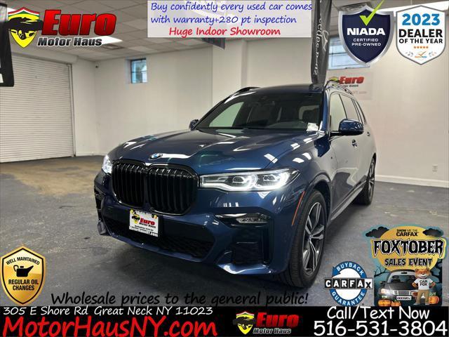 used 2021 BMW X7 car, priced at $43,611