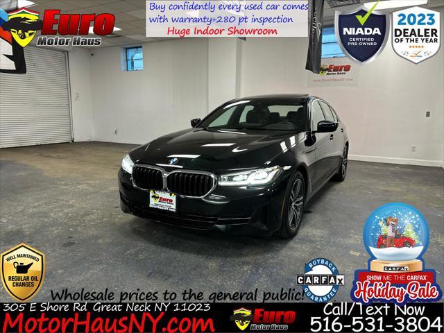 used 2021 BMW 530 car, priced at $22,158