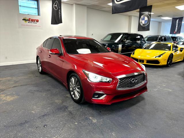 used 2022 INFINITI Q50 car, priced at $25,578