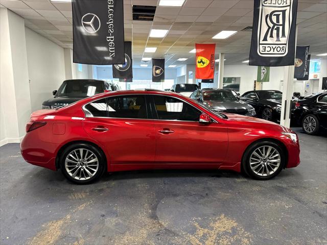 used 2022 INFINITI Q50 car, priced at $25,578