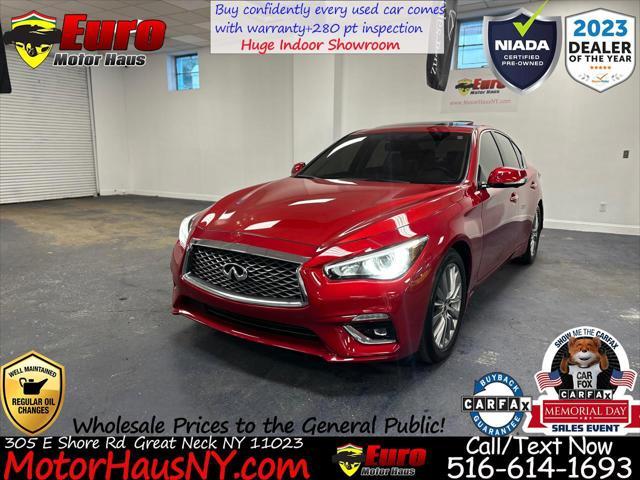 used 2022 INFINITI Q50 car, priced at $29,236