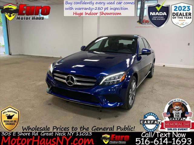 used 2019 Mercedes-Benz C-Class car, priced at $20,865