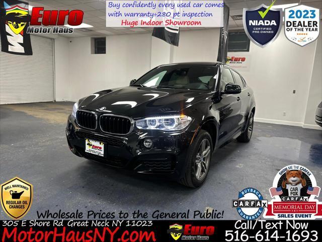 used 2019 BMW X6 car, priced at $37,940