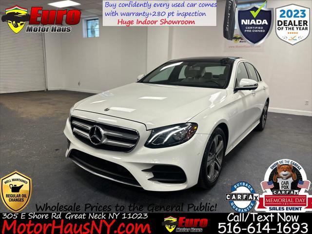 used 2020 Mercedes-Benz E-Class car, priced at $29,078