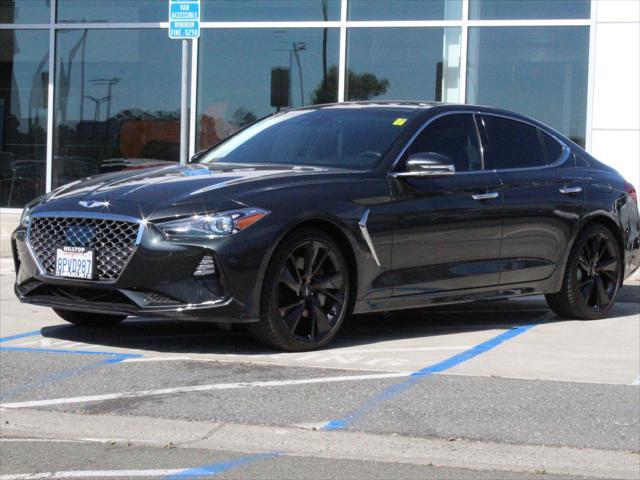 used 2020 Genesis G70 car, priced at $30,999