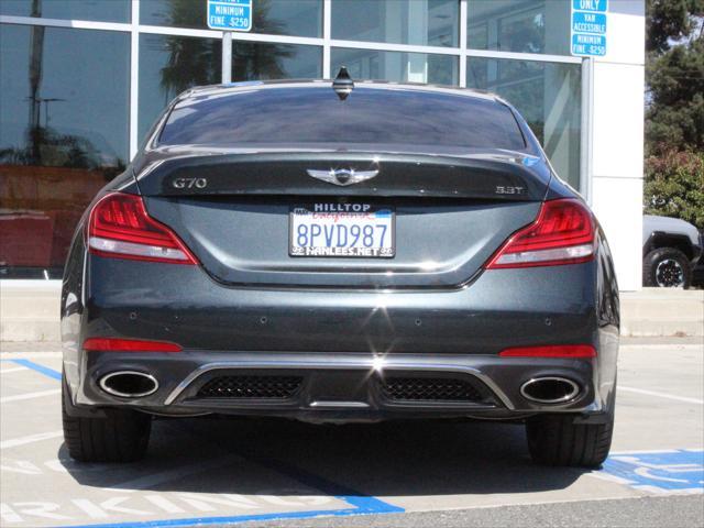 used 2020 Genesis G70 car, priced at $30,999