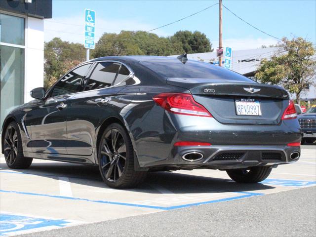 used 2020 Genesis G70 car, priced at $30,999