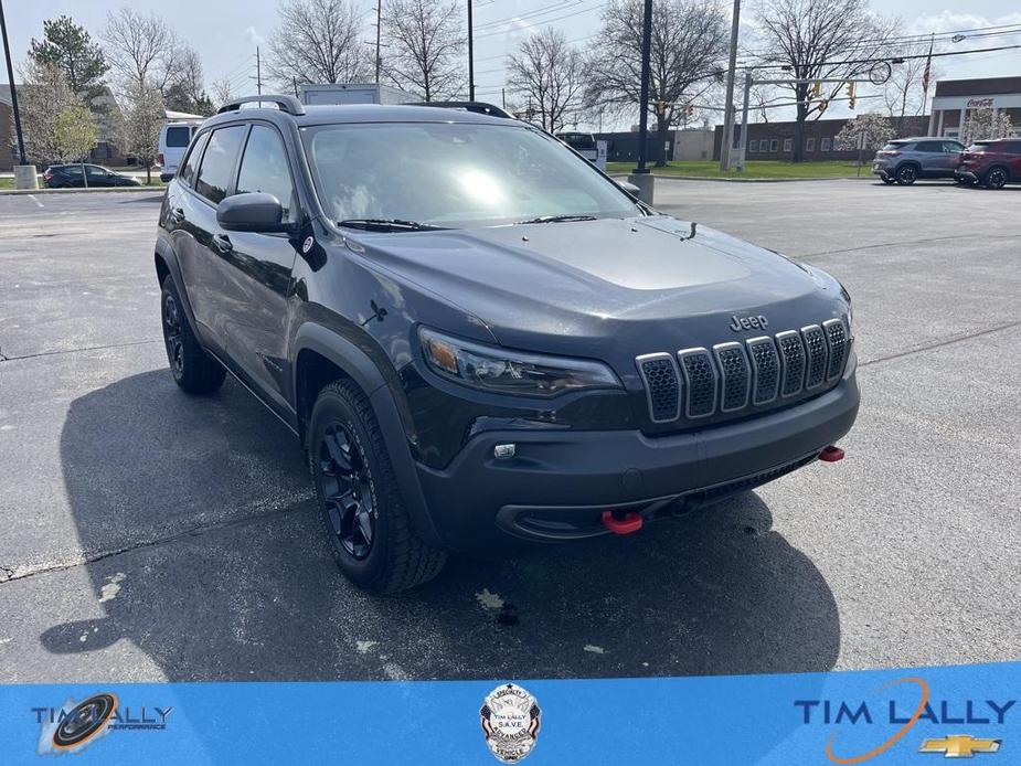 used 2021 Jeep Cherokee car, priced at $28,250