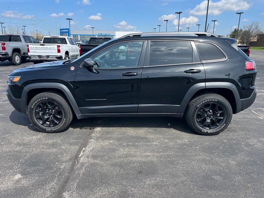 used 2021 Jeep Cherokee car, priced at $25,948