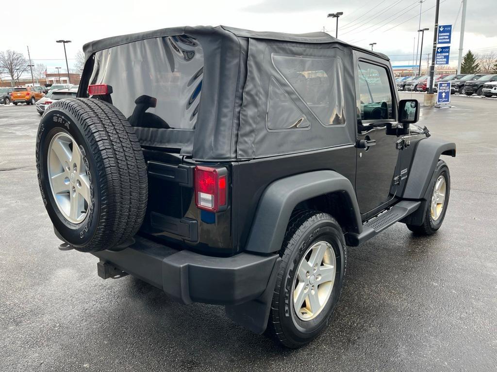 used 2014 Jeep Wrangler car, priced at $15,500