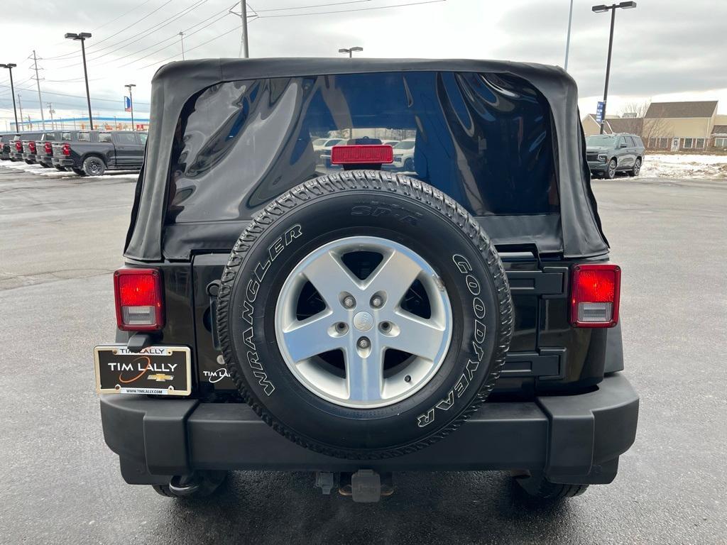 used 2014 Jeep Wrangler car, priced at $15,500