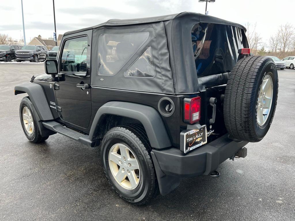 used 2014 Jeep Wrangler car, priced at $15,500