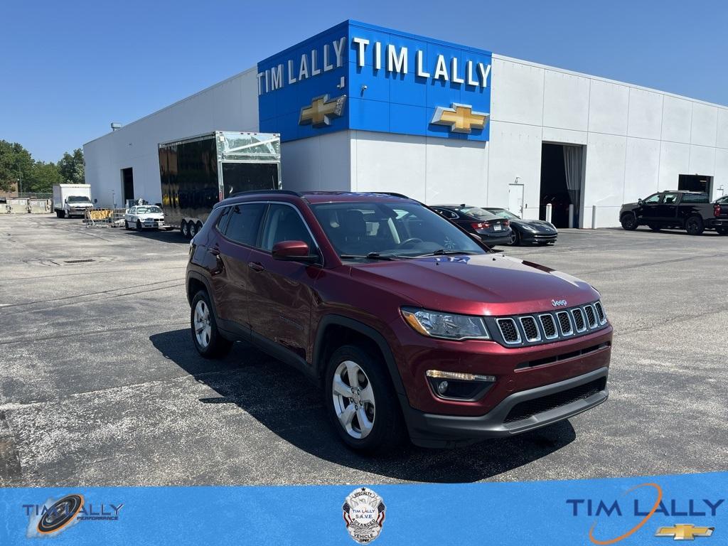 used 2021 Jeep Compass car, priced at $17,965
