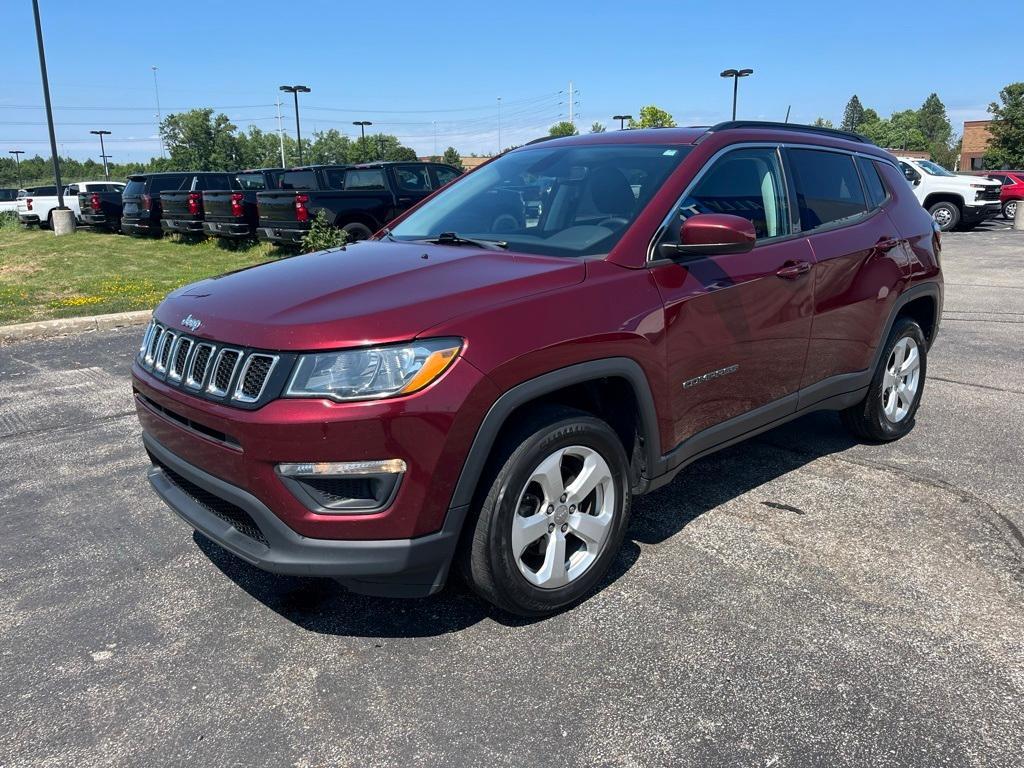 used 2021 Jeep Compass car, priced at $17,965