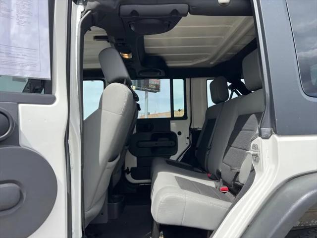 used 2010 Jeep Wrangler Unlimited car, priced at $14,995