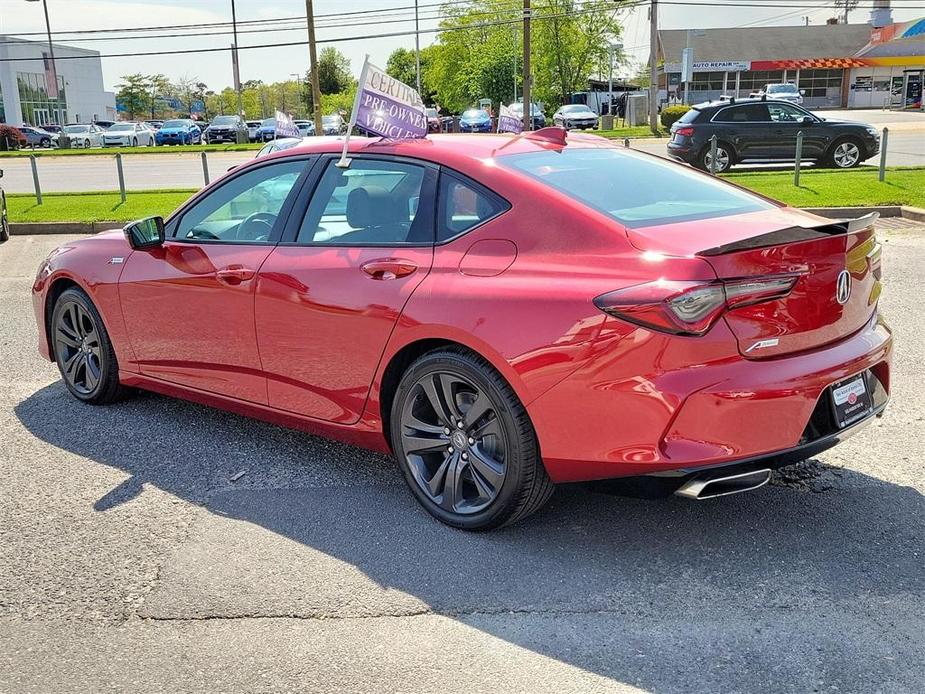 used 2021 Acura TLX car, priced at $31,990