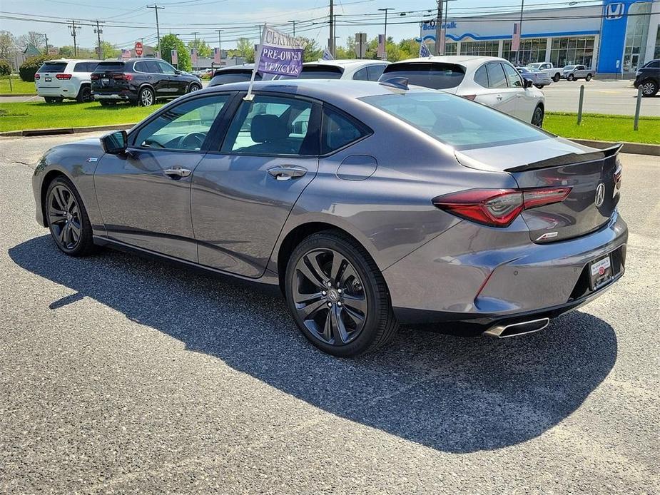 used 2021 Acura TLX car, priced at $33,410