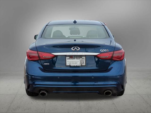 used 2019 INFINITI Q50 car, priced at $30,300