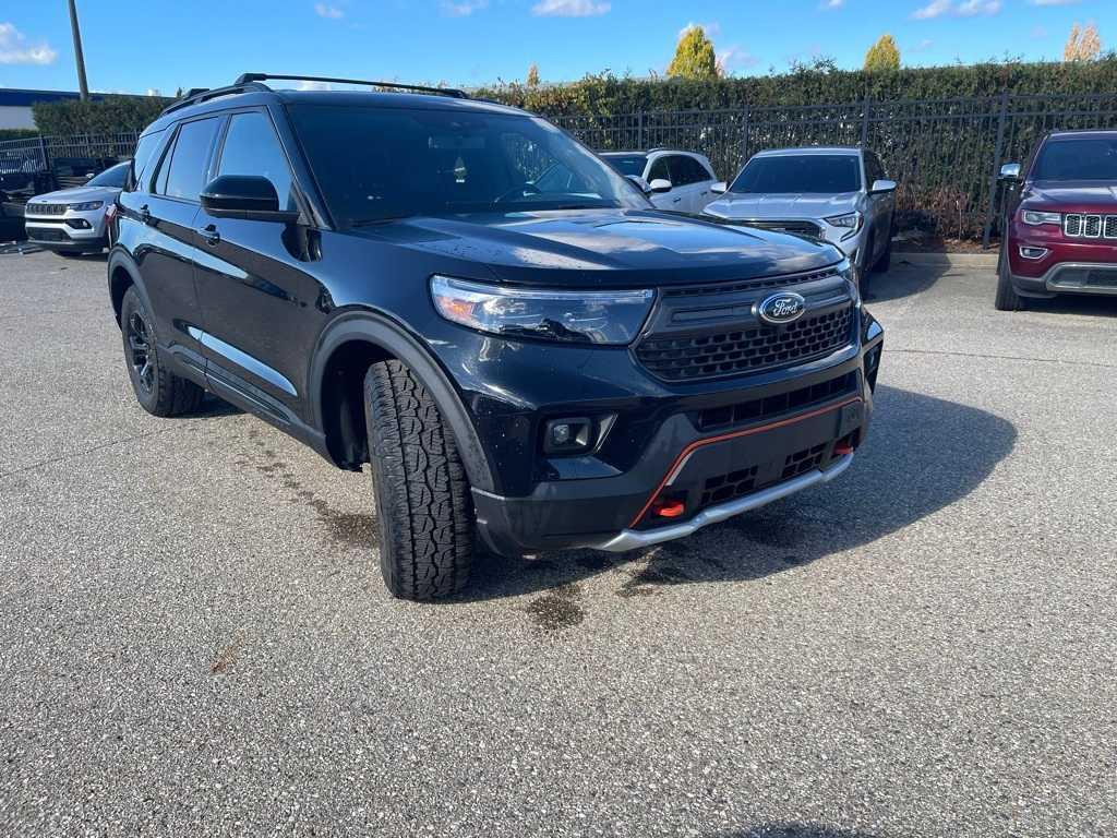 used 2022 Ford Explorer car, priced at $30,677