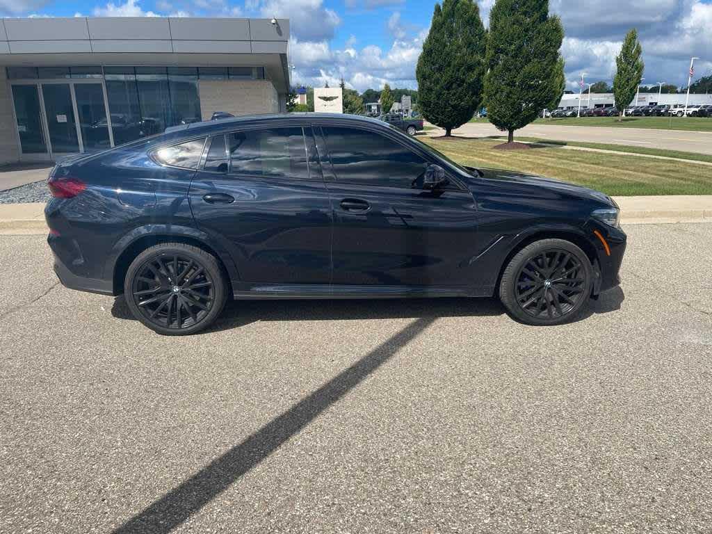 used 2021 BMW X6 car, priced at $47,956