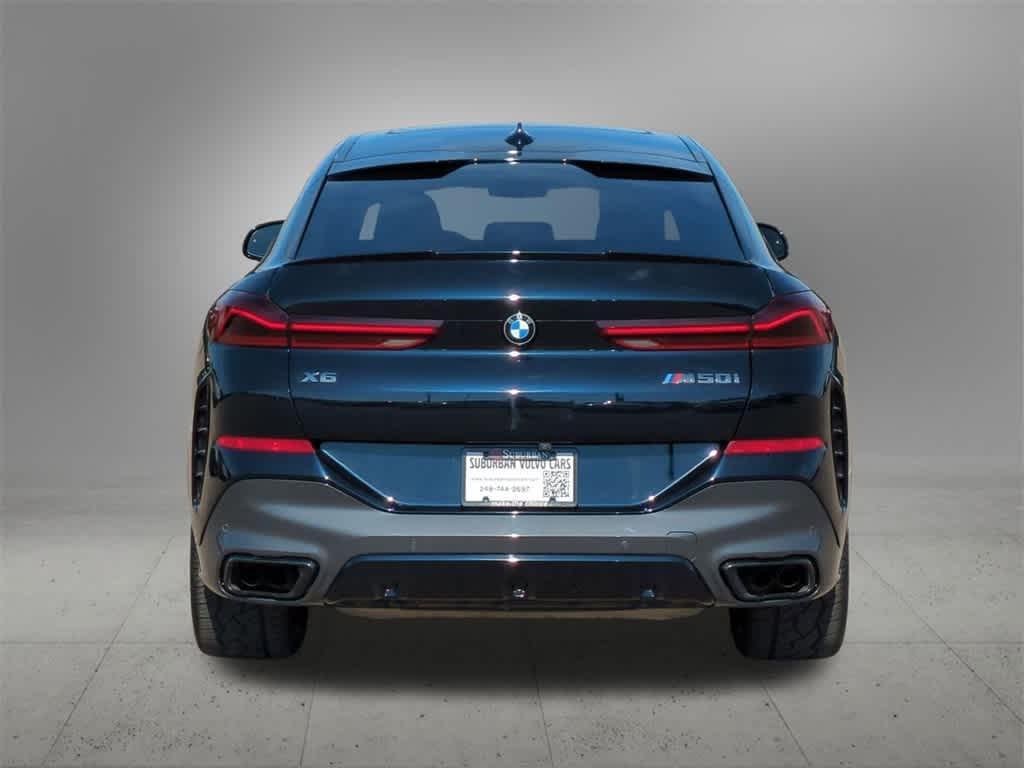 used 2021 BMW X6 car, priced at $42,677