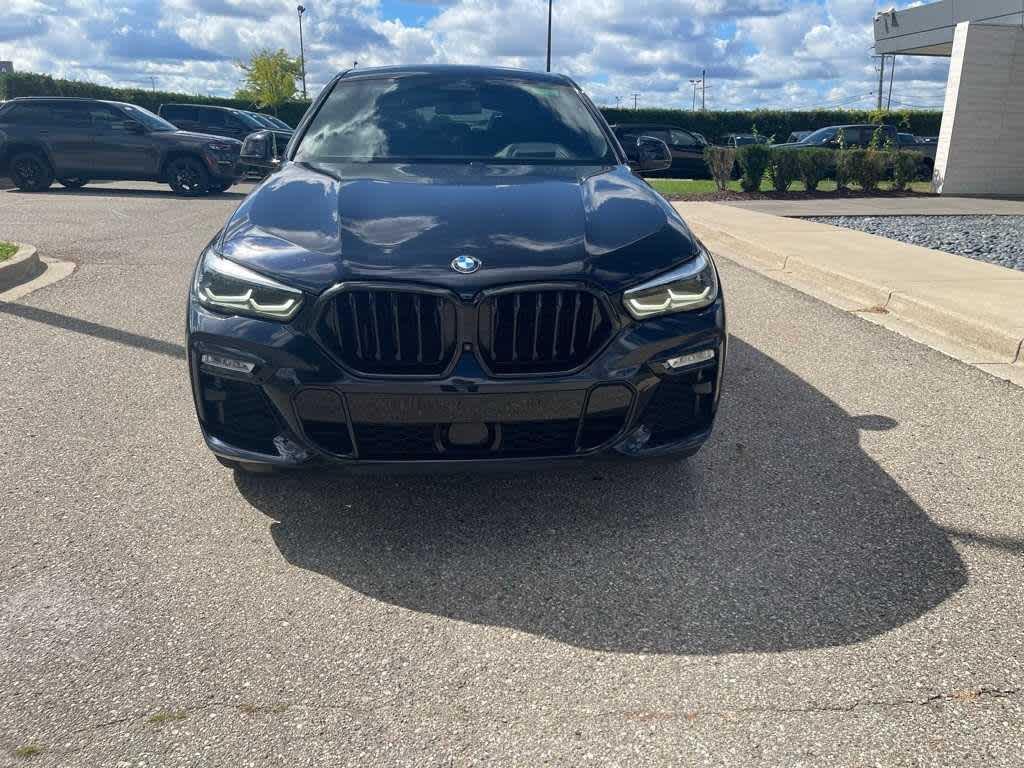 used 2021 BMW X6 car, priced at $47,956