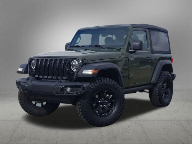 used 2021 Jeep Wrangler car, priced at $23,898