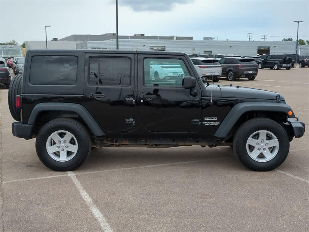 used 2017 Jeep Wrangler Unlimited car, priced at $14,977