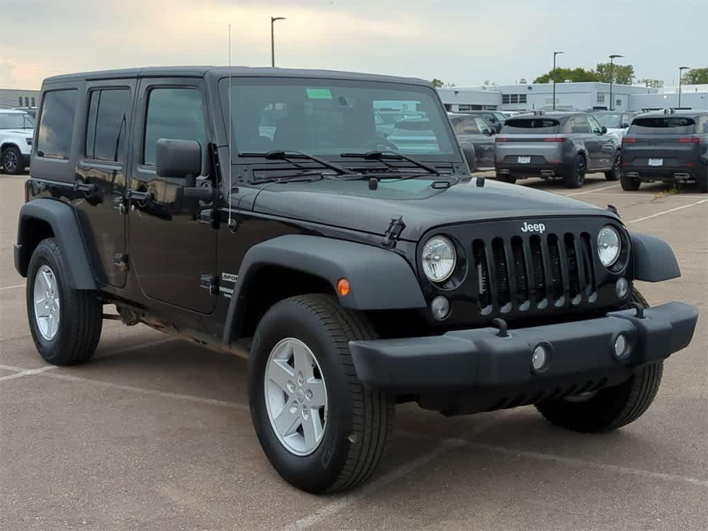 used 2017 Jeep Wrangler Unlimited car, priced at $14,977