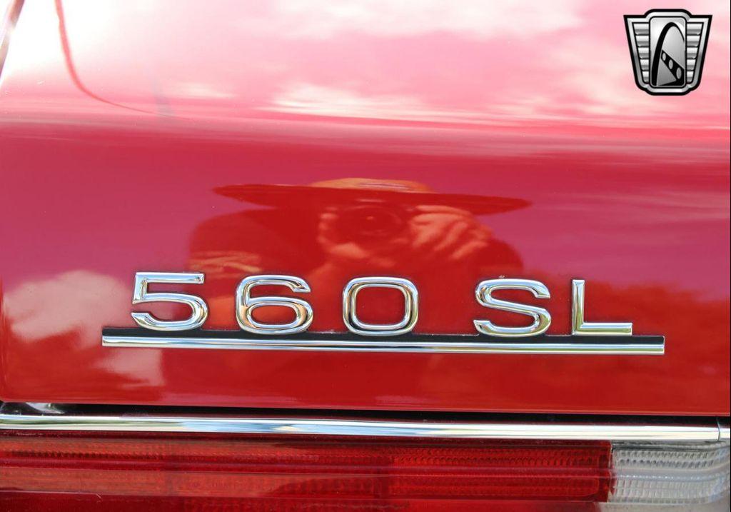 used 1987 Mercedes-Benz 560SL car, priced at $21,000