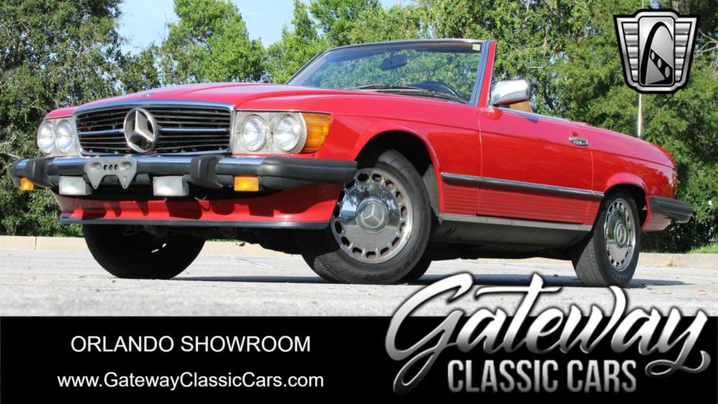 used 1987 Mercedes-Benz 560SL car, priced at $21,000