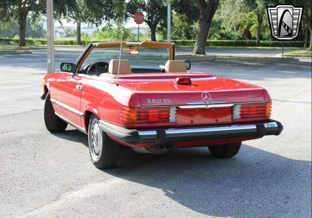 used 1987 Mercedes-Benz 560SL car, priced at $21,000