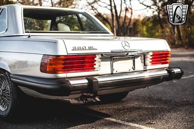 used 1985 Mercedes-Benz 380SL car, priced at $20,000