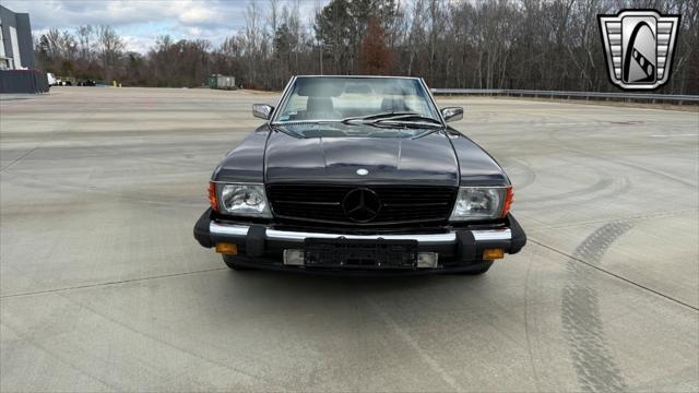 used 1989 Mercedes-Benz SL-Class car, priced at $28,000