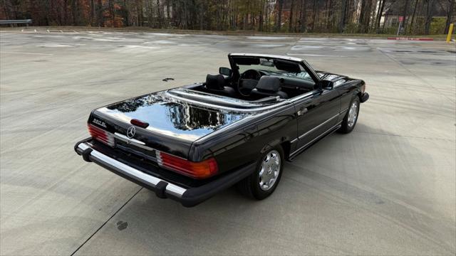 used 1989 Mercedes-Benz SL-Class car, priced at $28,000