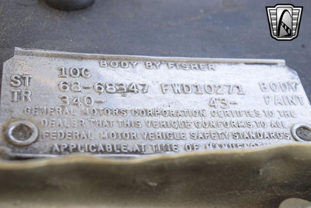 used 1968 Cadillac DeVille car, priced at $40,000