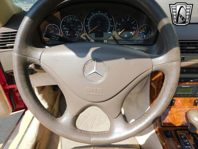 used 1999 Mercedes-Benz SL-Class car, priced at $17,000