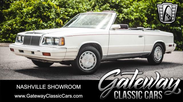 used 1986 Chrysler LeBaron car, priced at $9,000