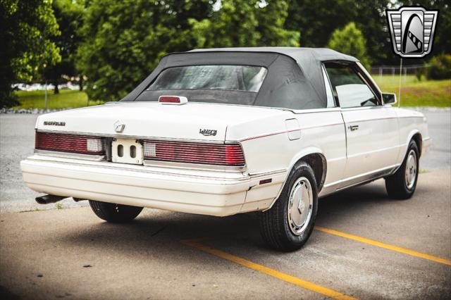 used 1986 Chrysler LeBaron car, priced at $9,000