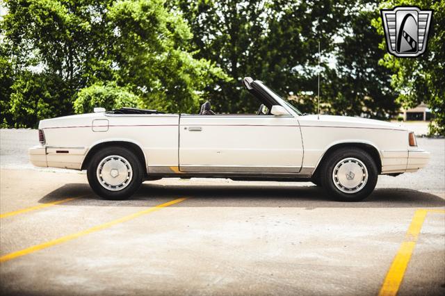 used 1986 Chrysler LeBaron car, priced at $9,000