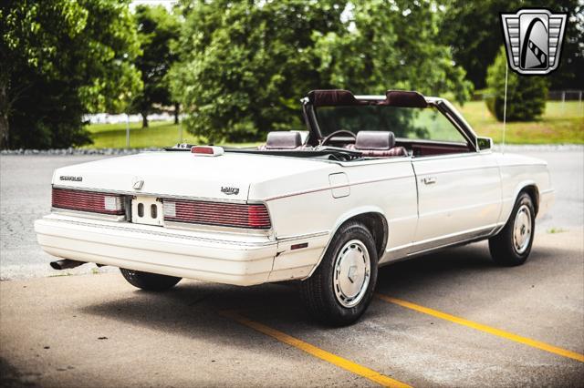 used 1986 Chrysler LeBaron car, priced at $9,000