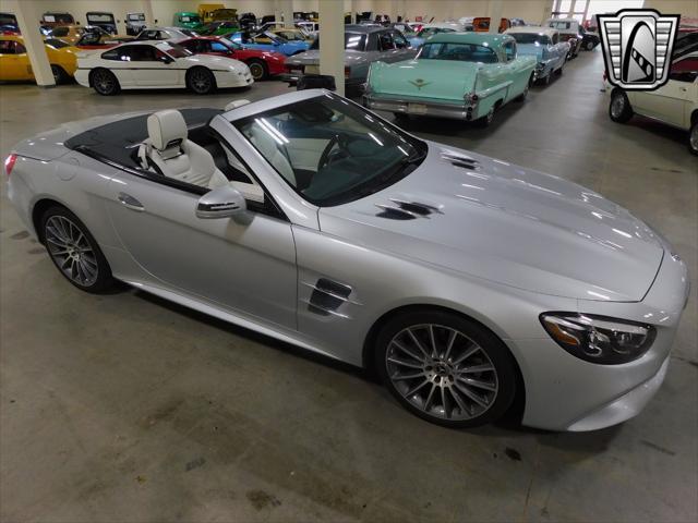 used 2018 Mercedes-Benz SL 450 car, priced at $70,000