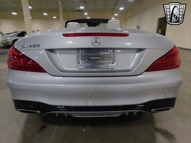 used 2018 Mercedes-Benz SL 450 car, priced at $70,000